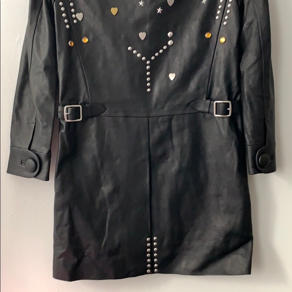Black Rivet Coat - Picture 6 of 8